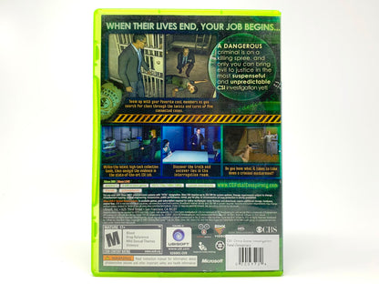 CSI: Fatal Conspiracy (Crime Scene Investigation) • Xbox 360