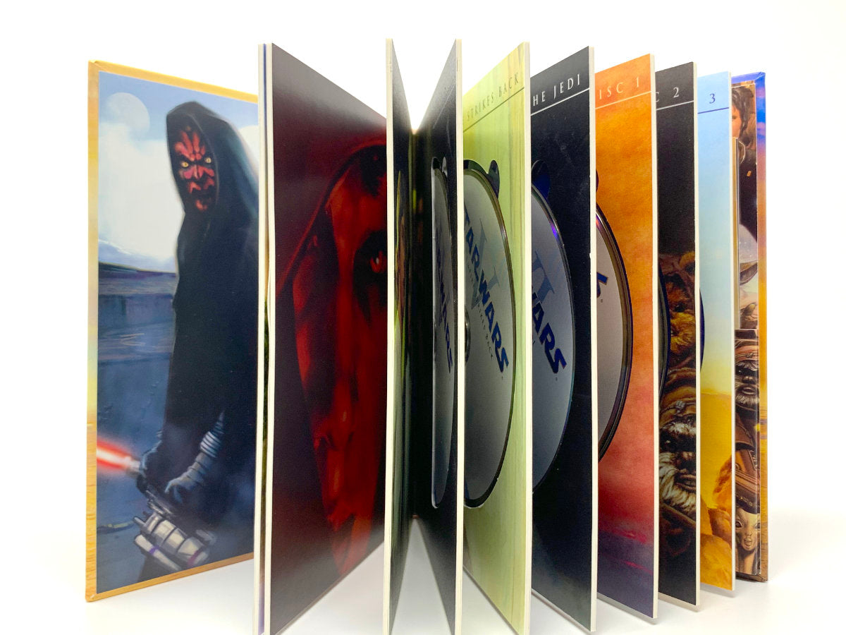 Star Wars: The Complete Saga: Episodes I-VI: Phantom Menace / Attack of Clones / Revenge of Sith / Empire Strikes Back / Return of Jedi *Box Set* • Blu-ray