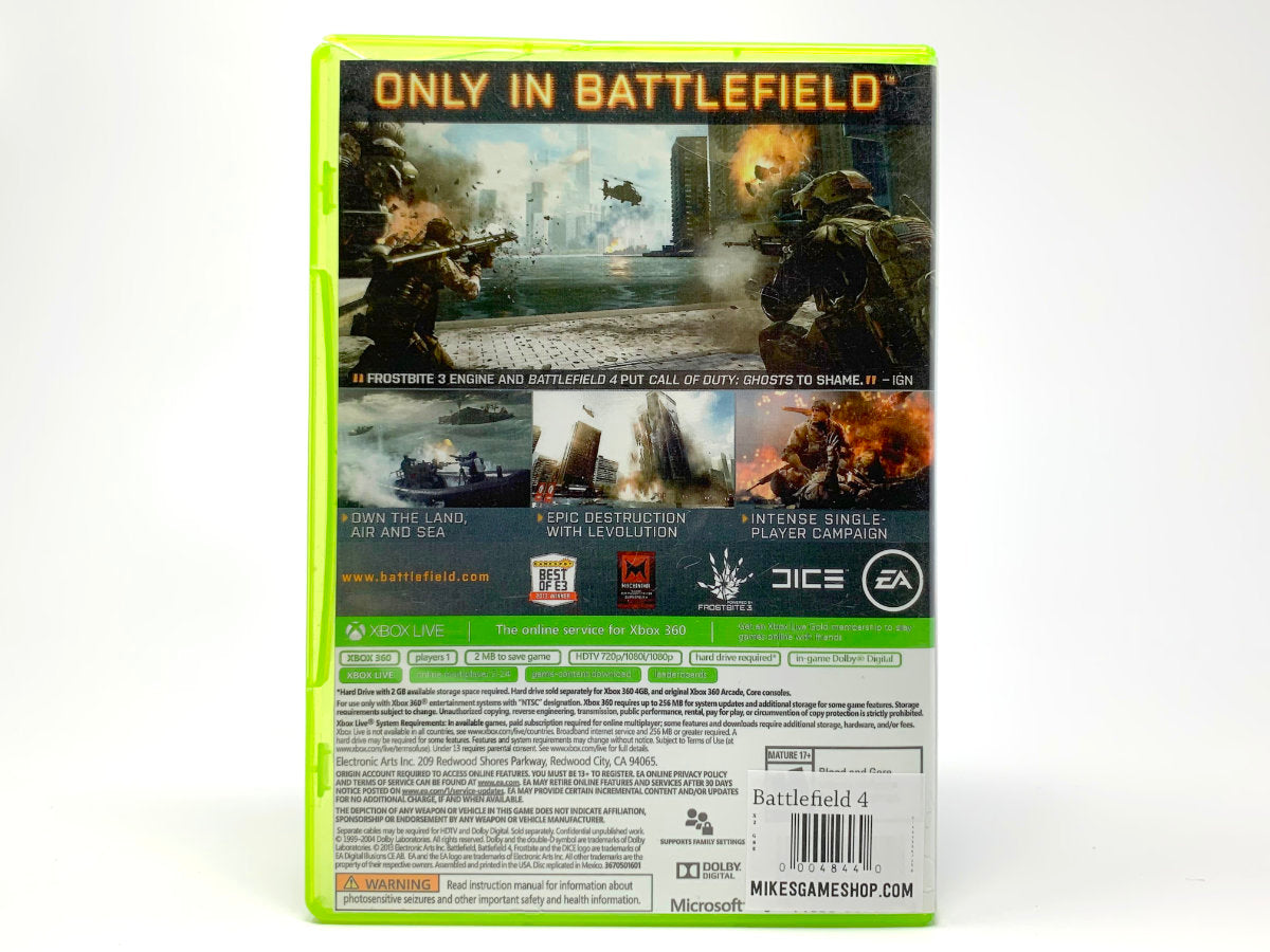 Battlefield 4 • Xbox 360