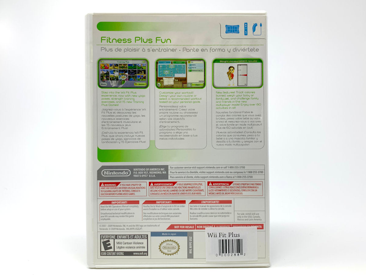 Wii Fit Plus • Nintendo Wii