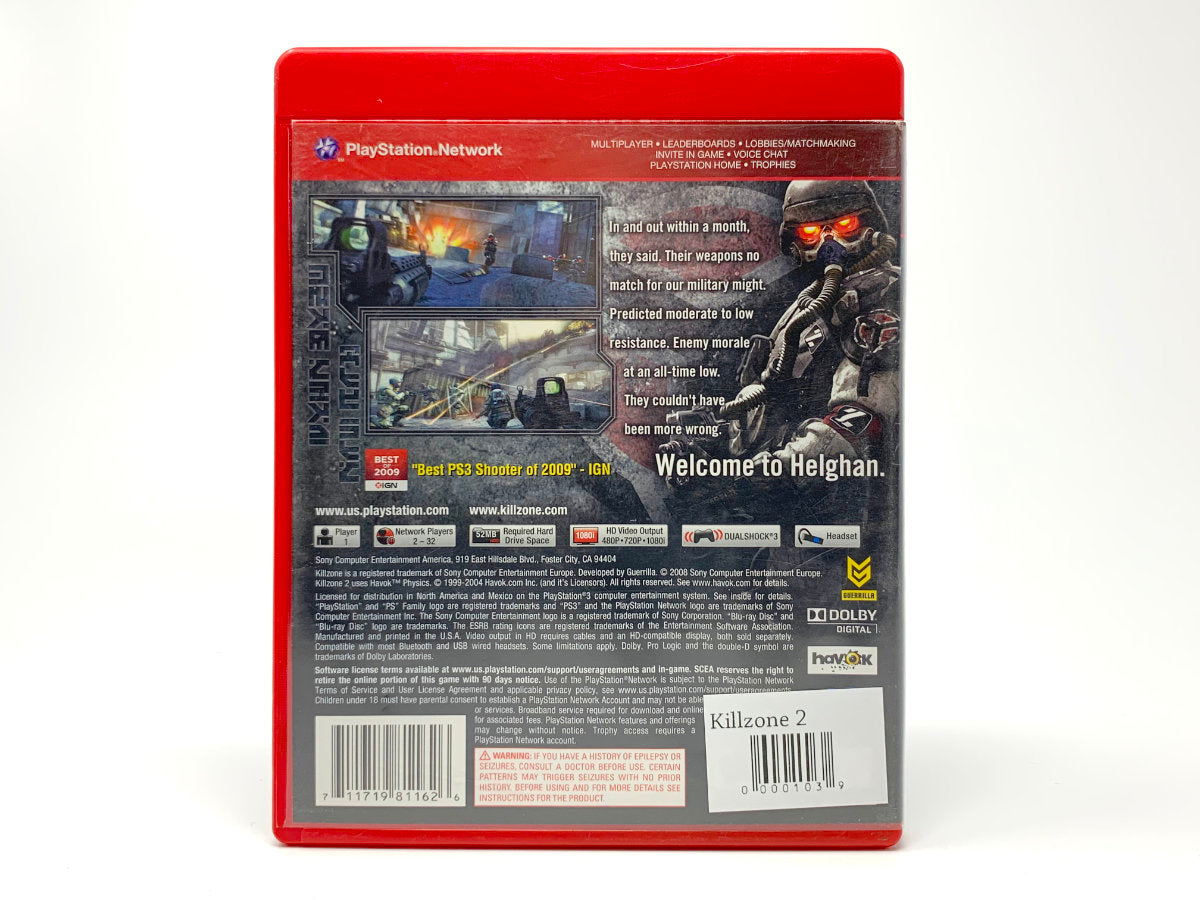 Killzone 2 • Playstation 3