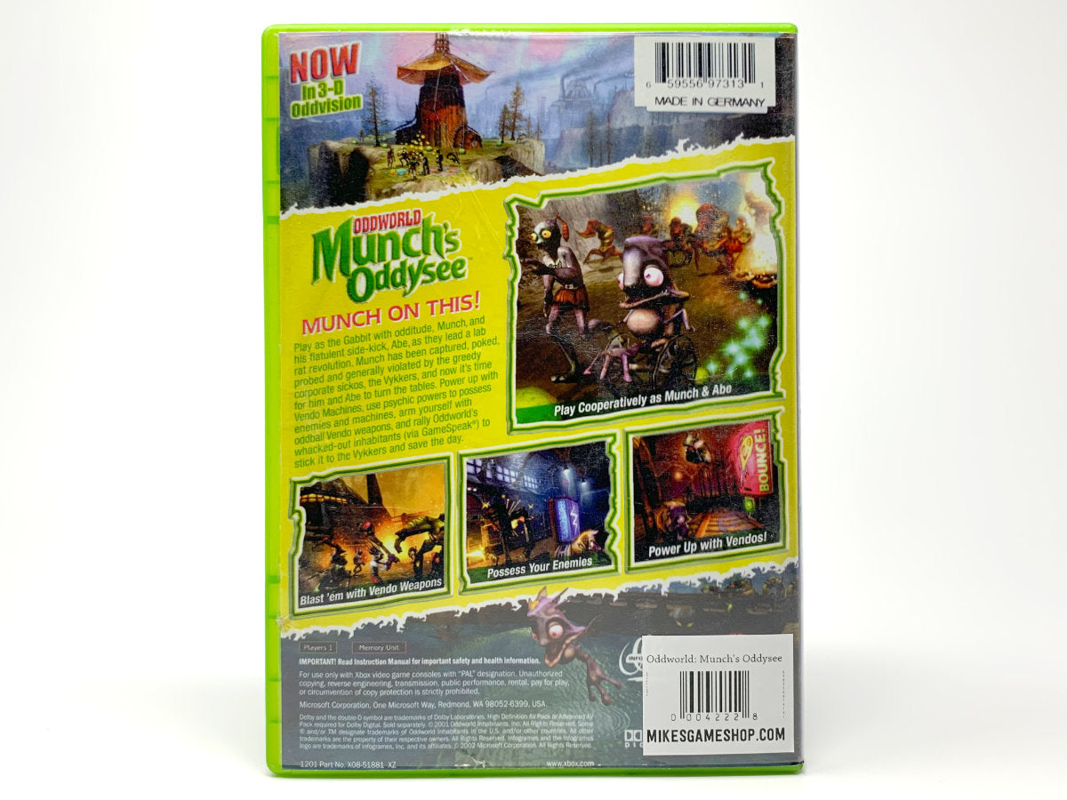 Oddworld: Munch's Oddysee • Xbox Original