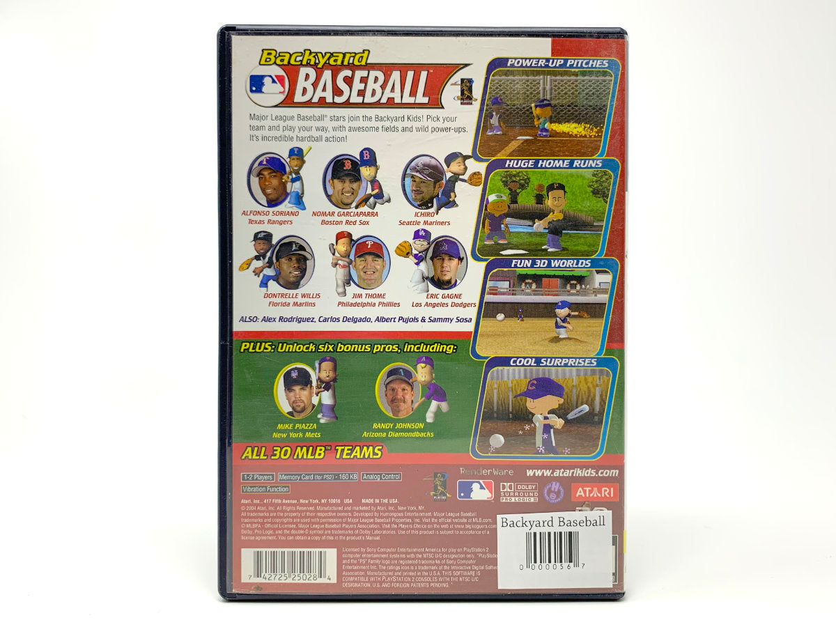Backyard Baseball • Playstation 2