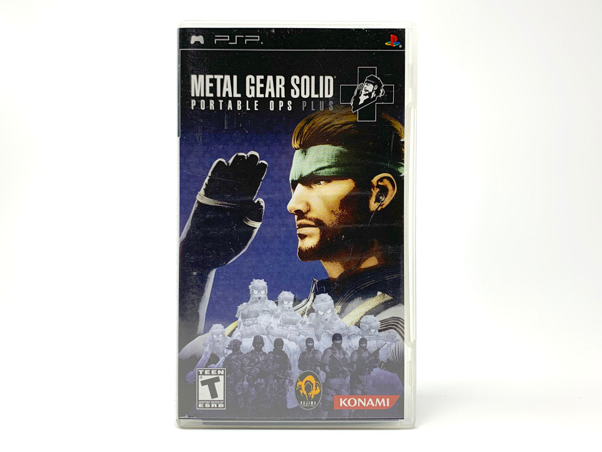 Metal Gear Solid: Portable Ops Plus • PSP