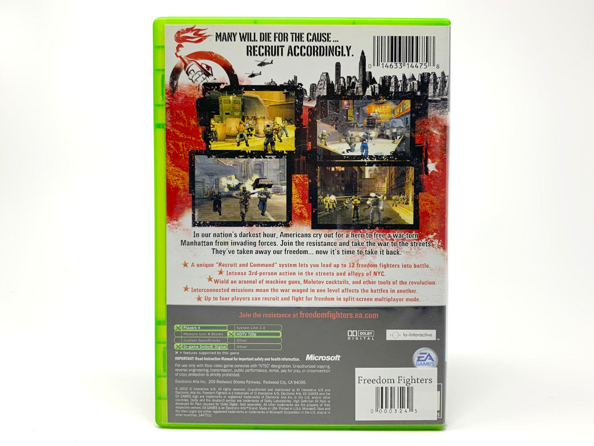 Freedom Fighters • Xbox Original
