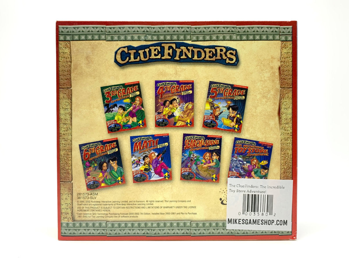 The ClueFinders: The Incredible Toy Store Adventure! • PC