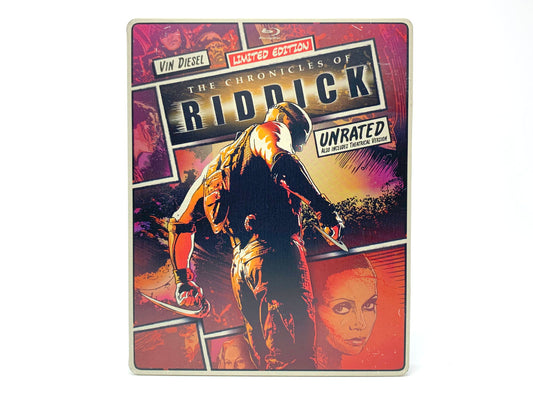 The Chronicles of Riddick – Limited Edition Steelbook • Blu-ray & DVD
