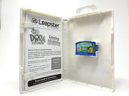 Dora the Explorer: Camping Adventure – Explore Spanish Words! • Leapster