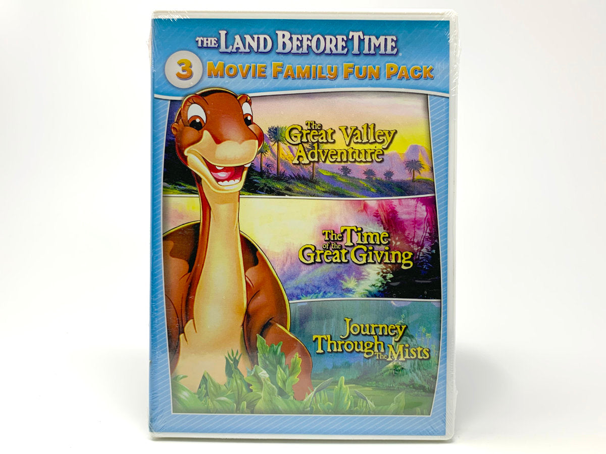 The Land Before Time II-IV: The Great Valley Adventure / The Time of the Great Giving / Journey Through the Mists • DVD