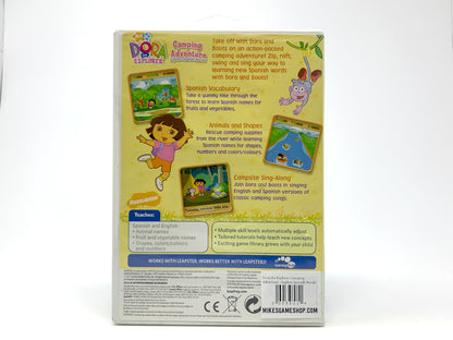 Dora the Explorer: Camping Adventure – Explore Spanish Words! • Leapster