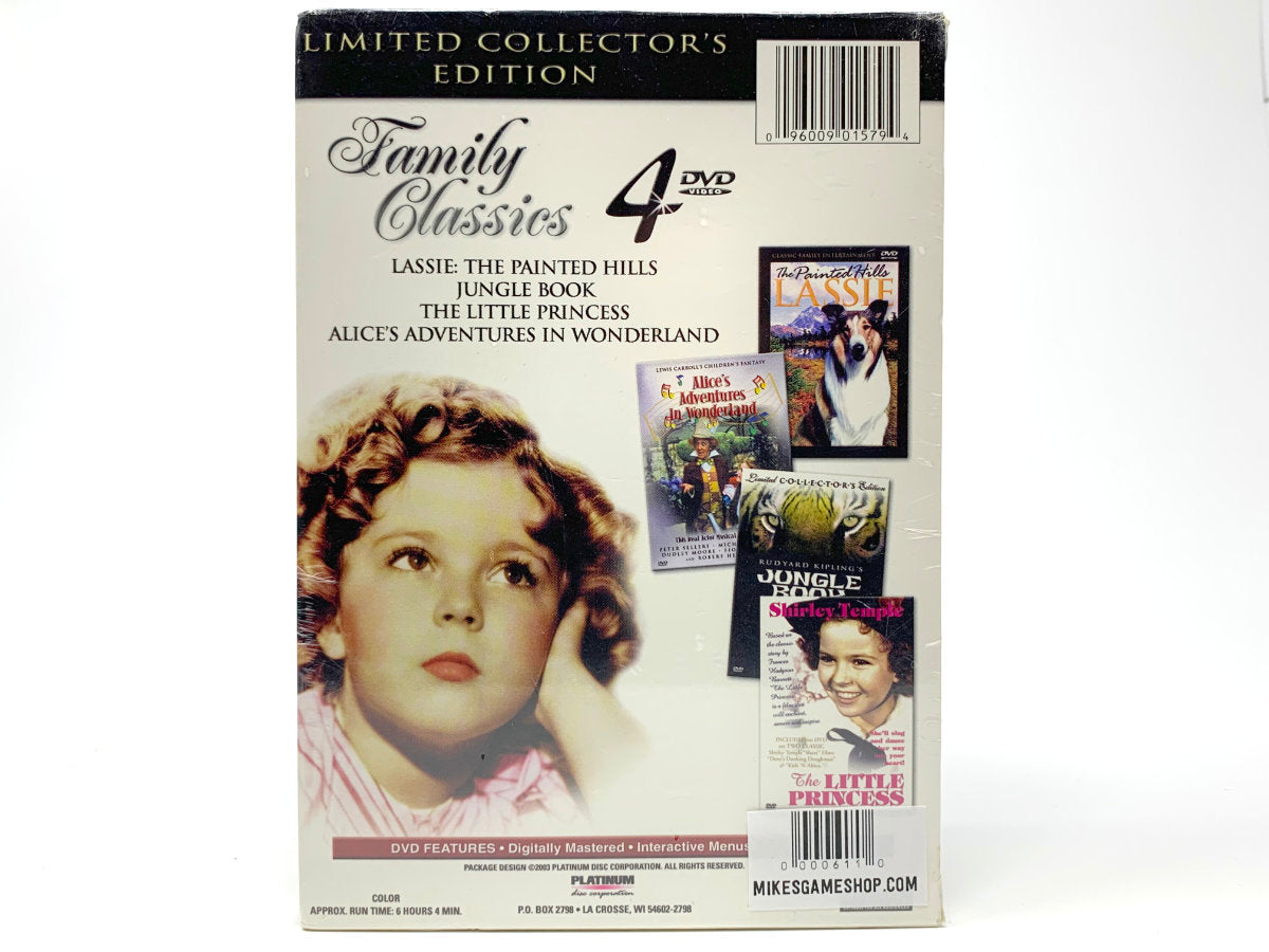 Family Classics: Lassie: The Painted Hills / Jungle Book / The Little Princess / Alice's Adventures in Wonderland *Box Set* • DVD