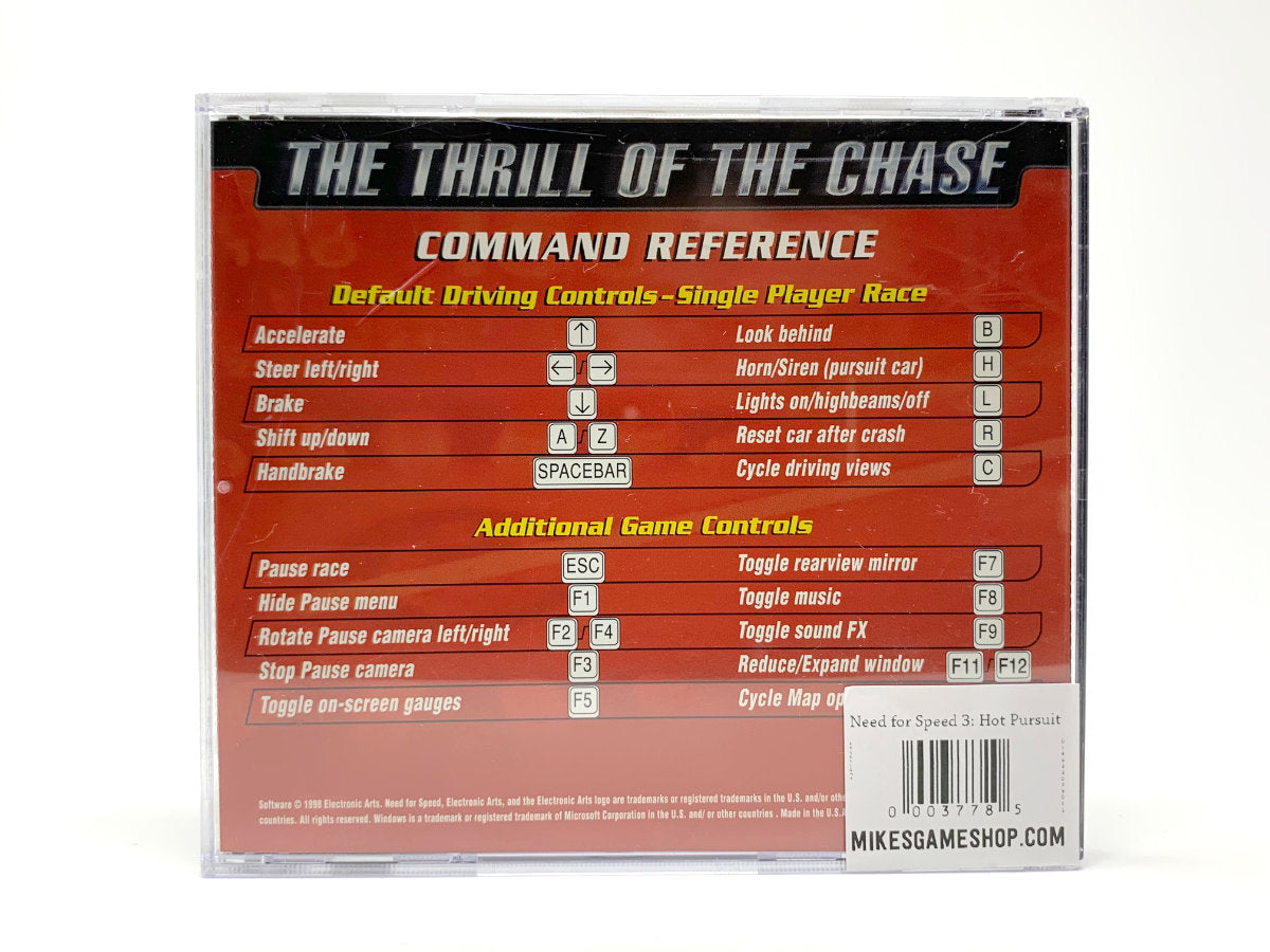 Need for Speed 3: Hot Pursuit • PC (Windows)