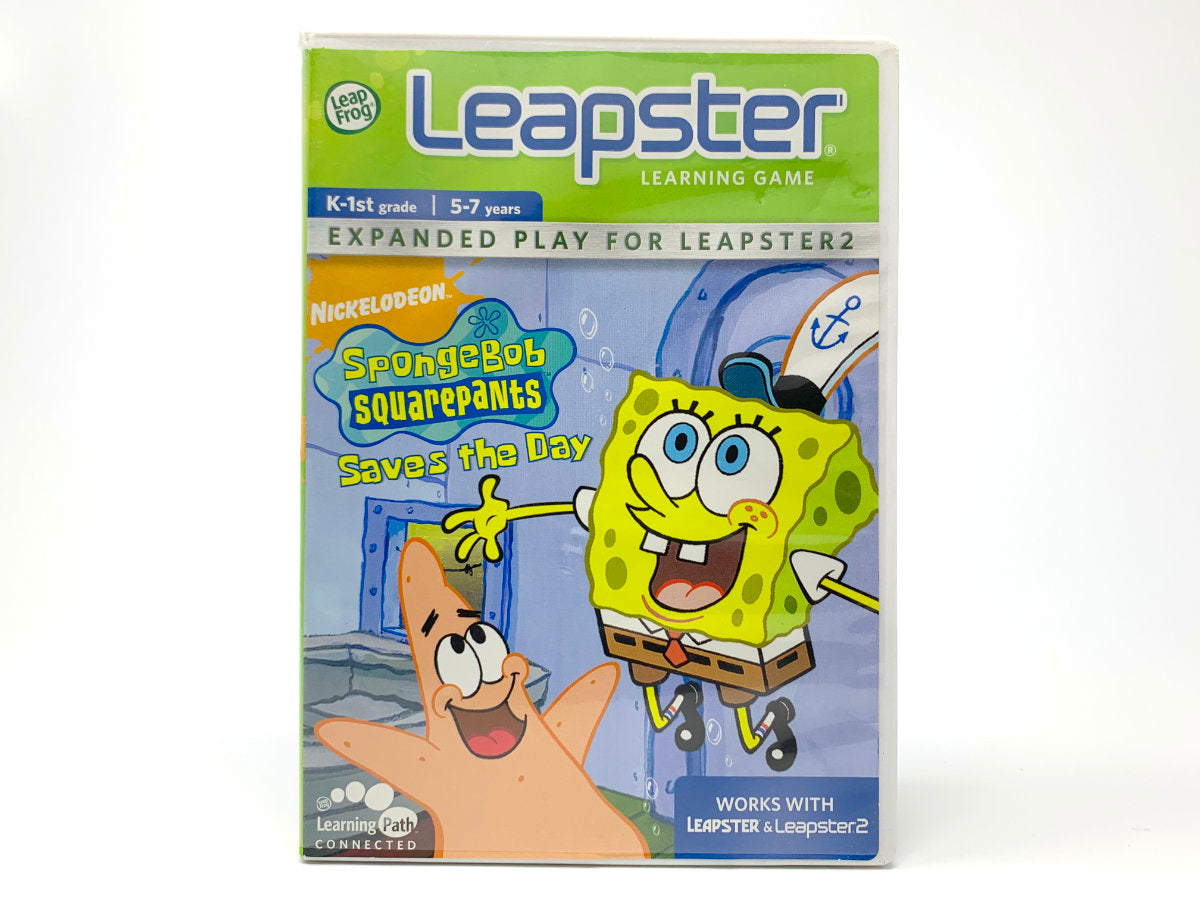 SpongeBob SquarePants Saves the Day • Leapster (No Game)