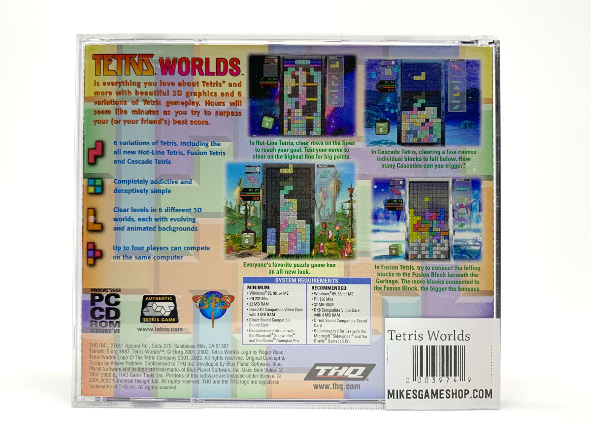Tetris Worlds - Jewel Case • PC