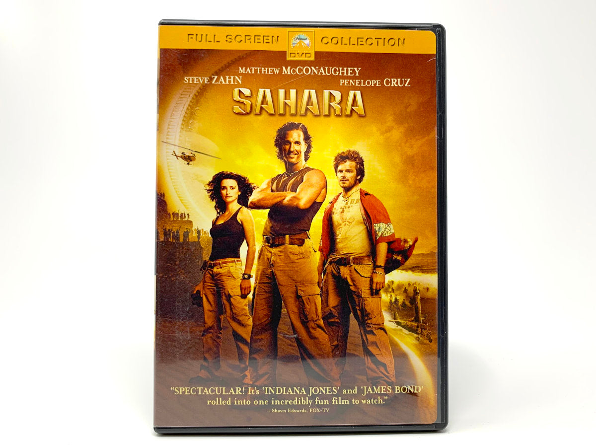 Sahara – Full-Screen Special Edition • DVD
