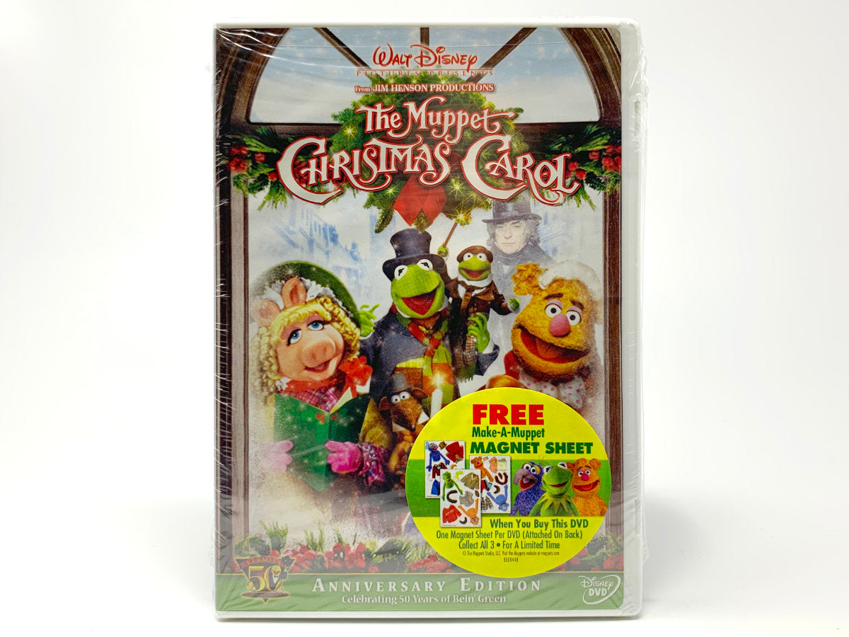 *BRAND NEW* The Muppet Christmas Carol - Kermit's 50th Anniversary Edition • DVD