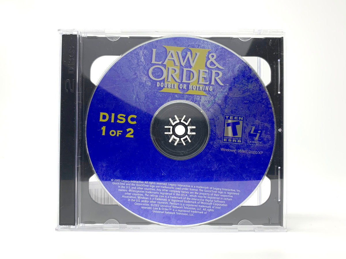 Law & Order II: Double or Nothing • PC