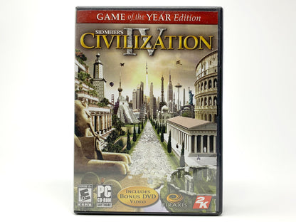 Sid Meier's Civilization IV • PC (Windows)