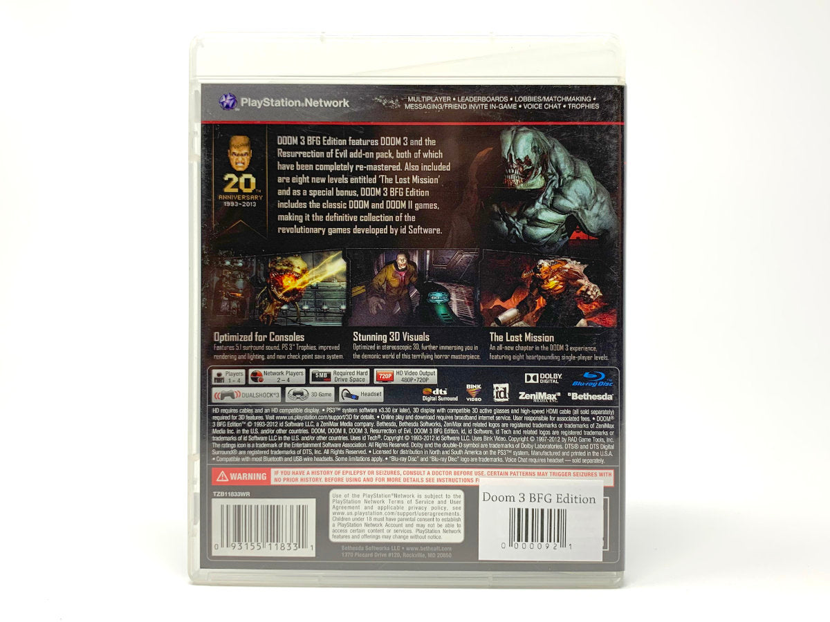 Doom 3: BFG Edition • Playstation 3