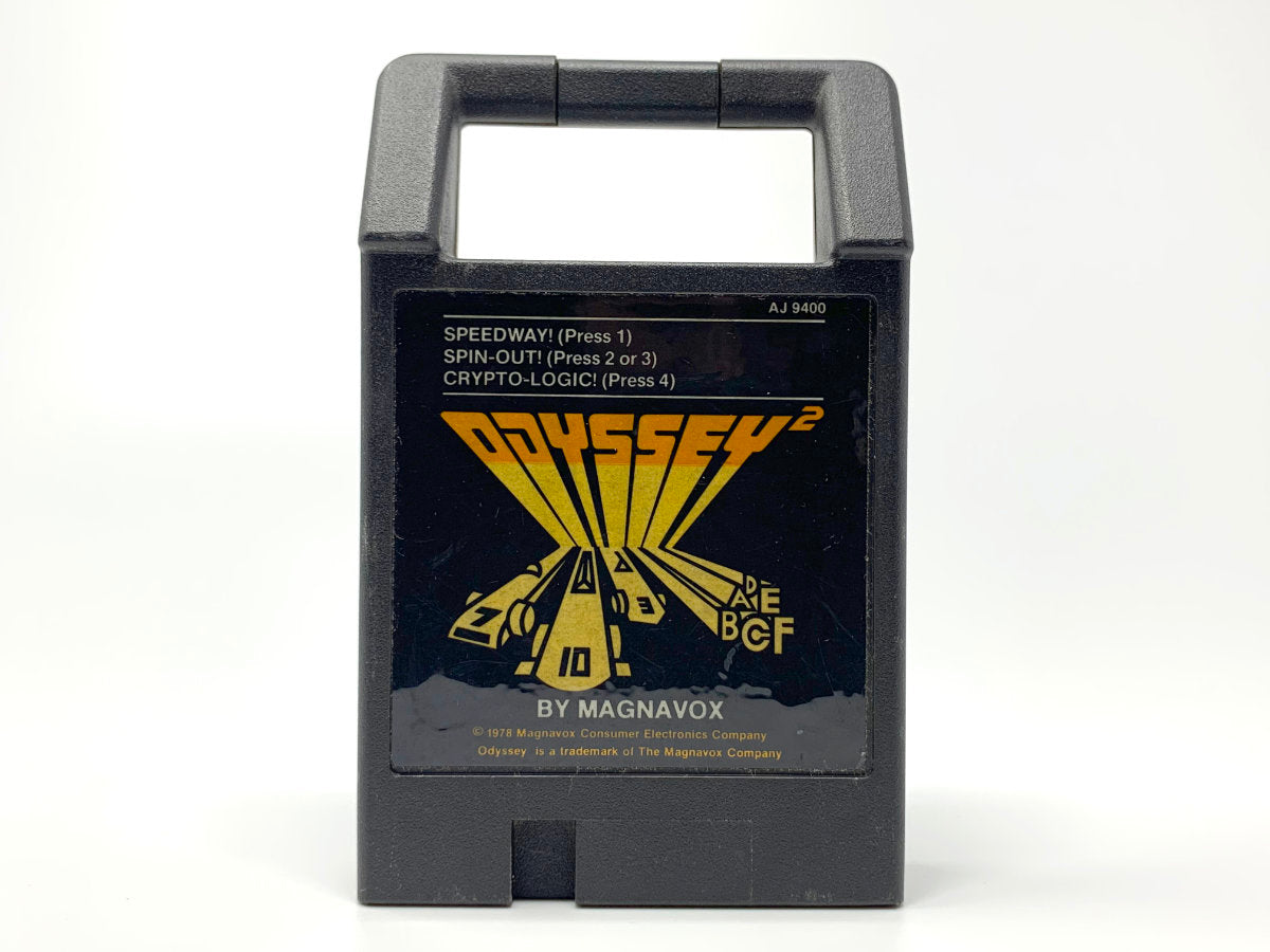 Speedway! / Sping-Out! / Crypto-Logic! • Magnavox Odyssey 2