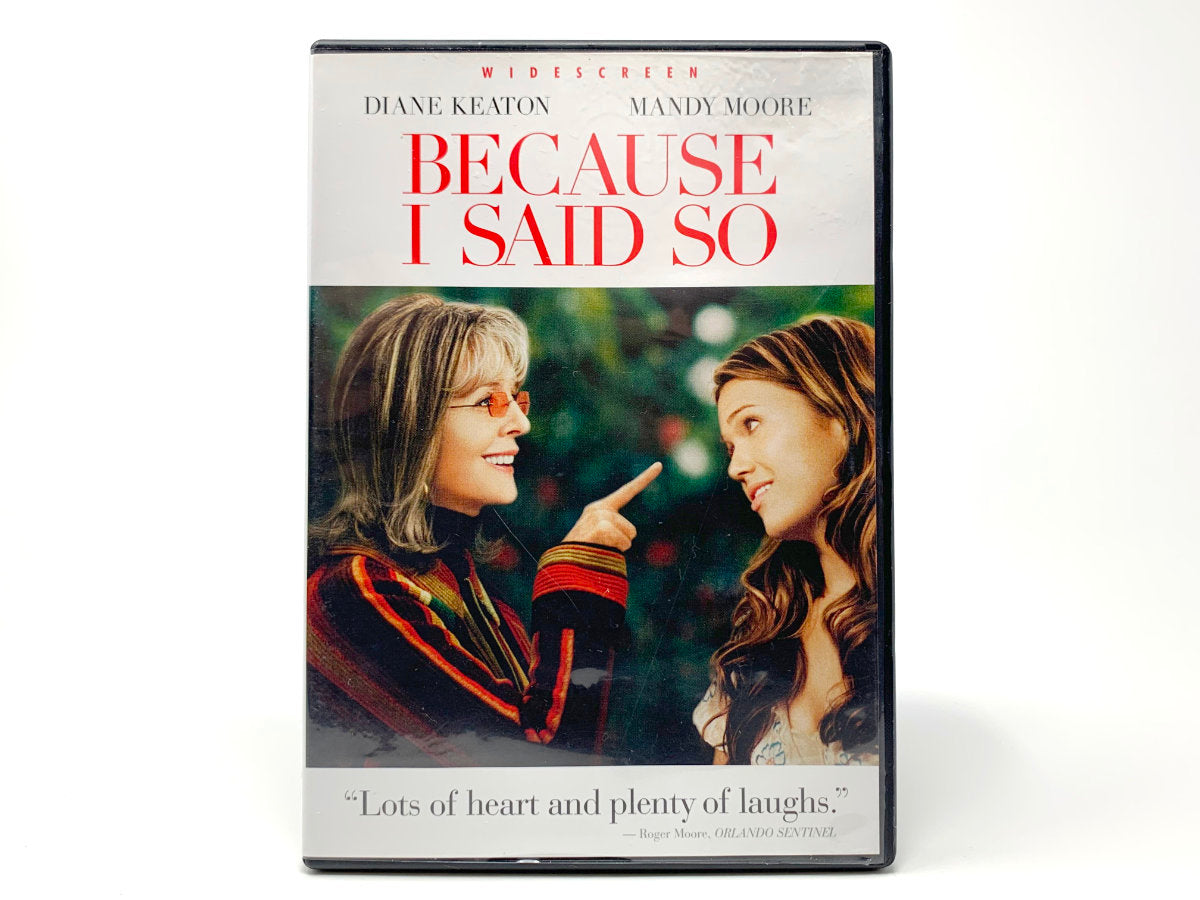 Because I Said So – Widescreen • DVD