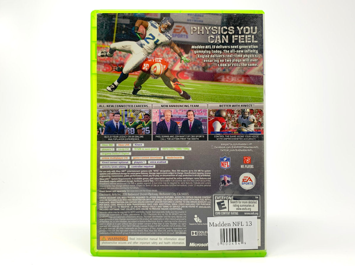 Madden NFL 13 • Xbox 360