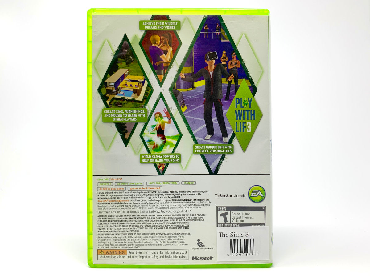 The Sims 3 • Xbox 360