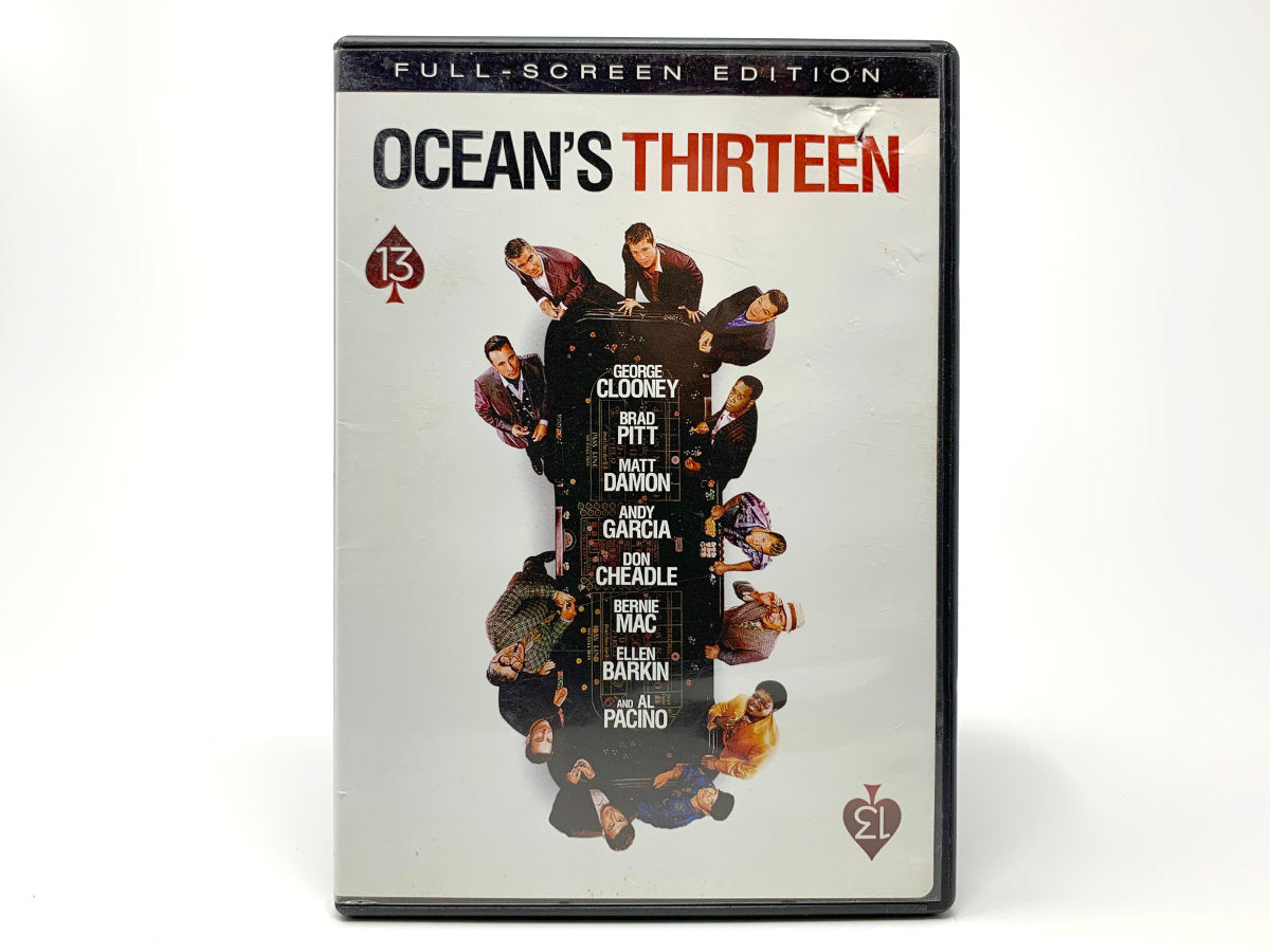 Ocean's Thirteen – Full-Screen • DVD