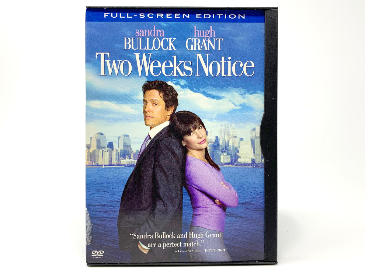 Two Weeks Notice - Special Edition • DVD