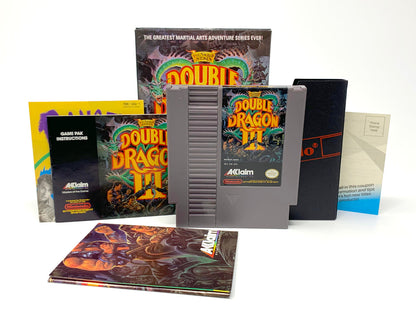 Double Dragon III: The Sacred Stones – (3-Screw) *CIB* • Regular Nintendo (NES)