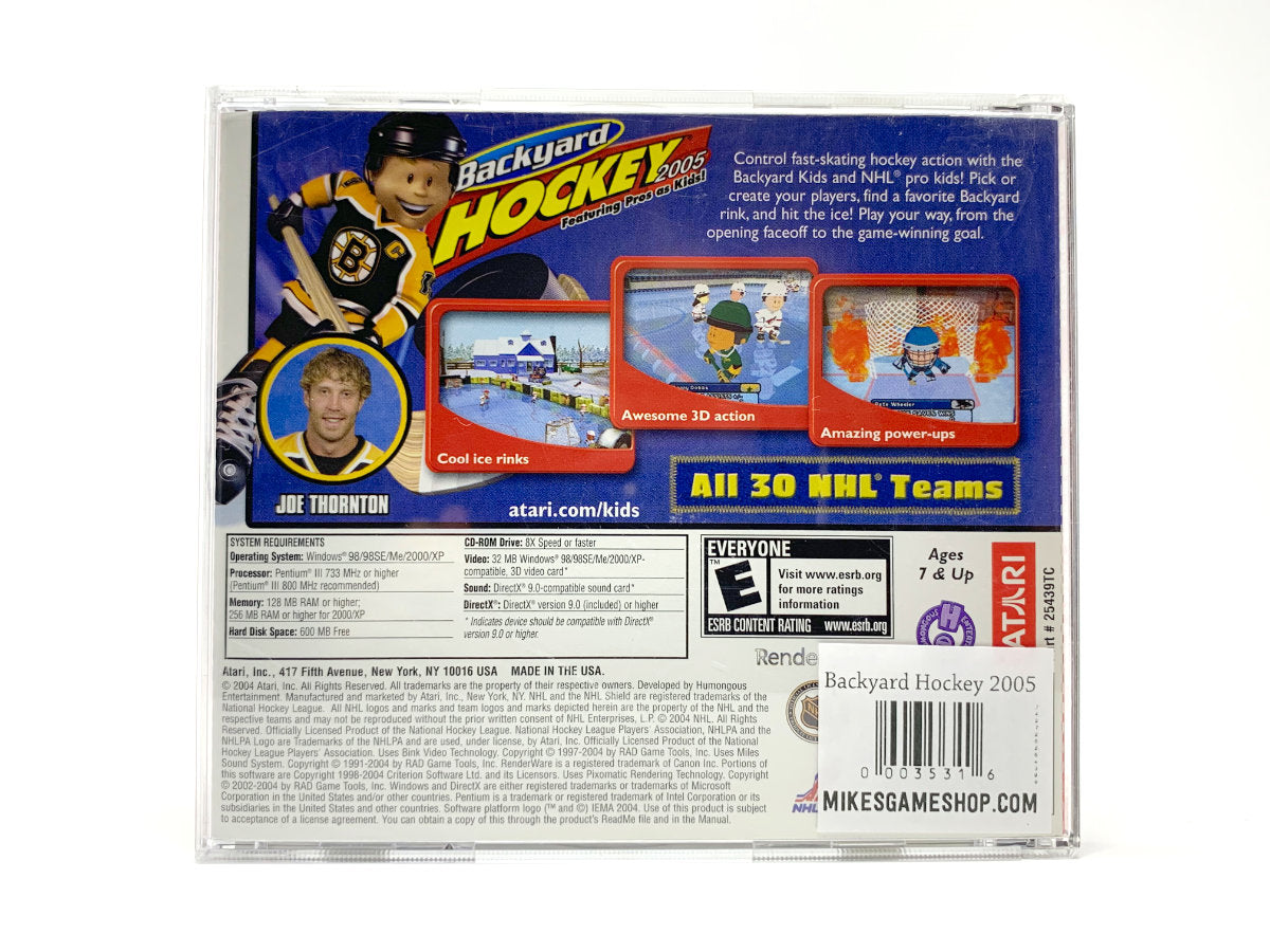 Backyard Hockey 2005 • PC (Windows)