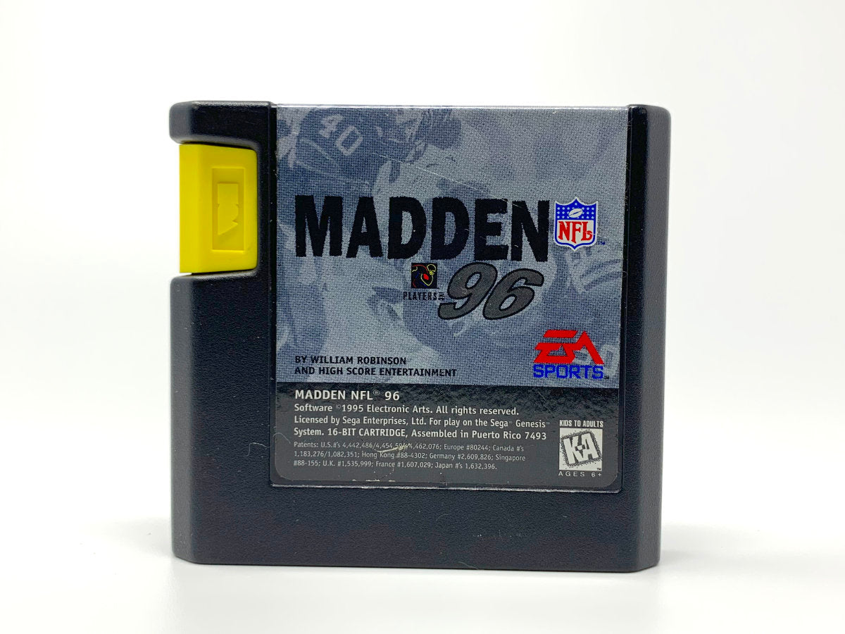 Madden NFL '96 • Sega Genesis