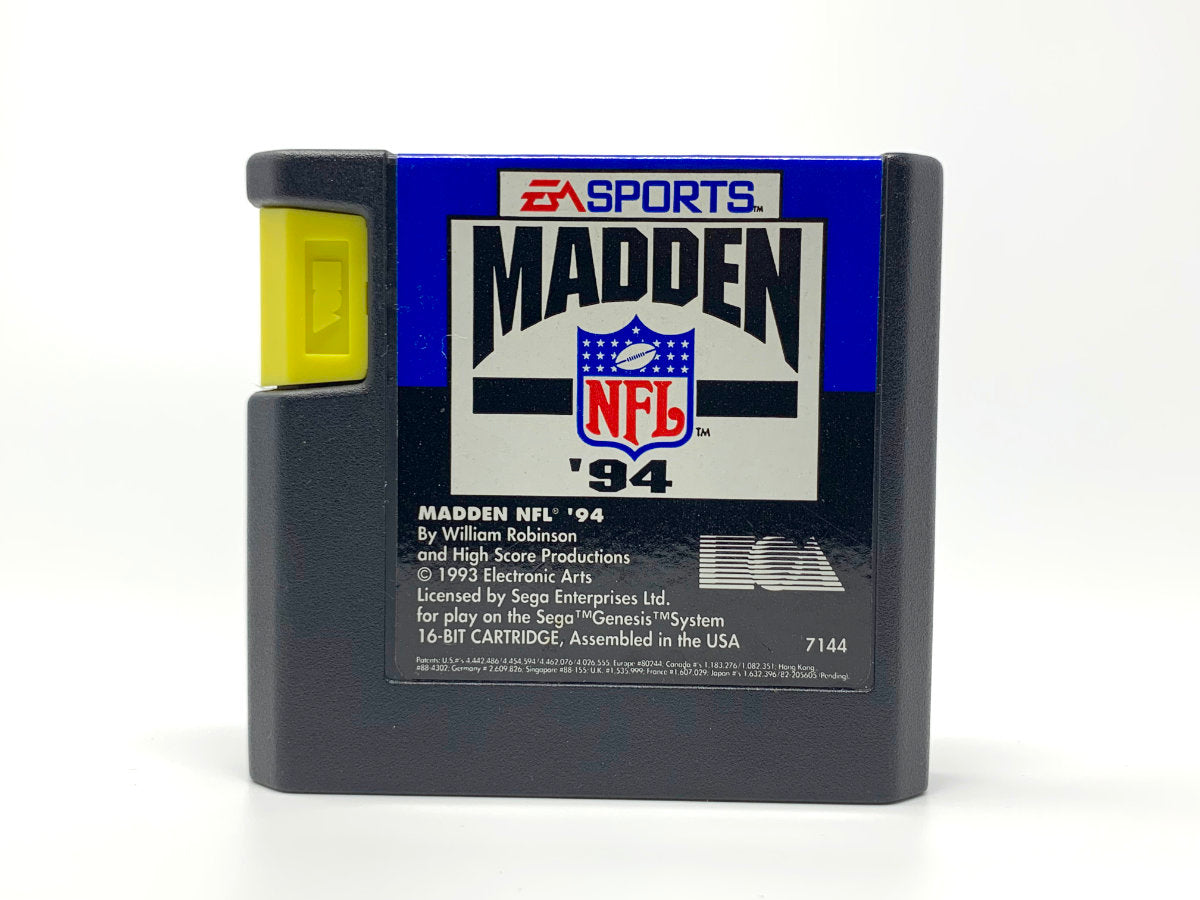 Madden NFL 94 • Sega Genesis