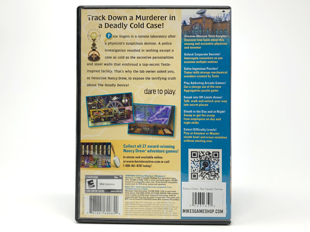 Nancy Drew: The Deadly Device • PC (Windows)