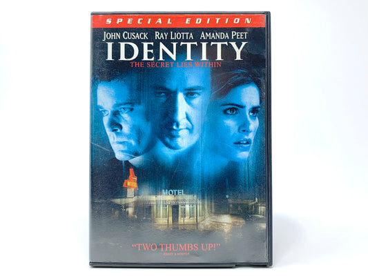 Identity – Special Edition • DVD