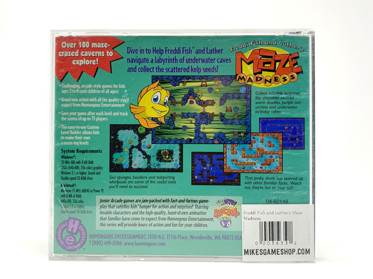 Freddi Fish and Luther's Maze Madness • PC