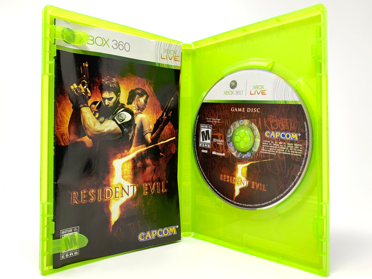 Resident Evil 5 - Platinum Hits • Xbox 360 – Mikes Game Shop