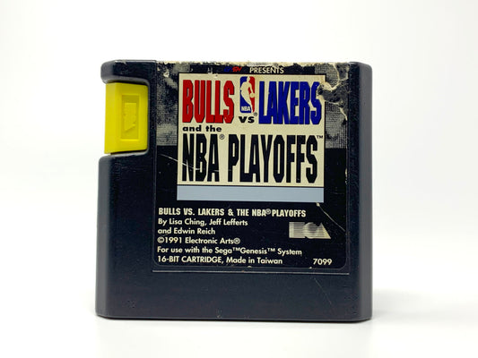 Bulls vs. Blazers and the NBA Playoffs • Sega Genesis