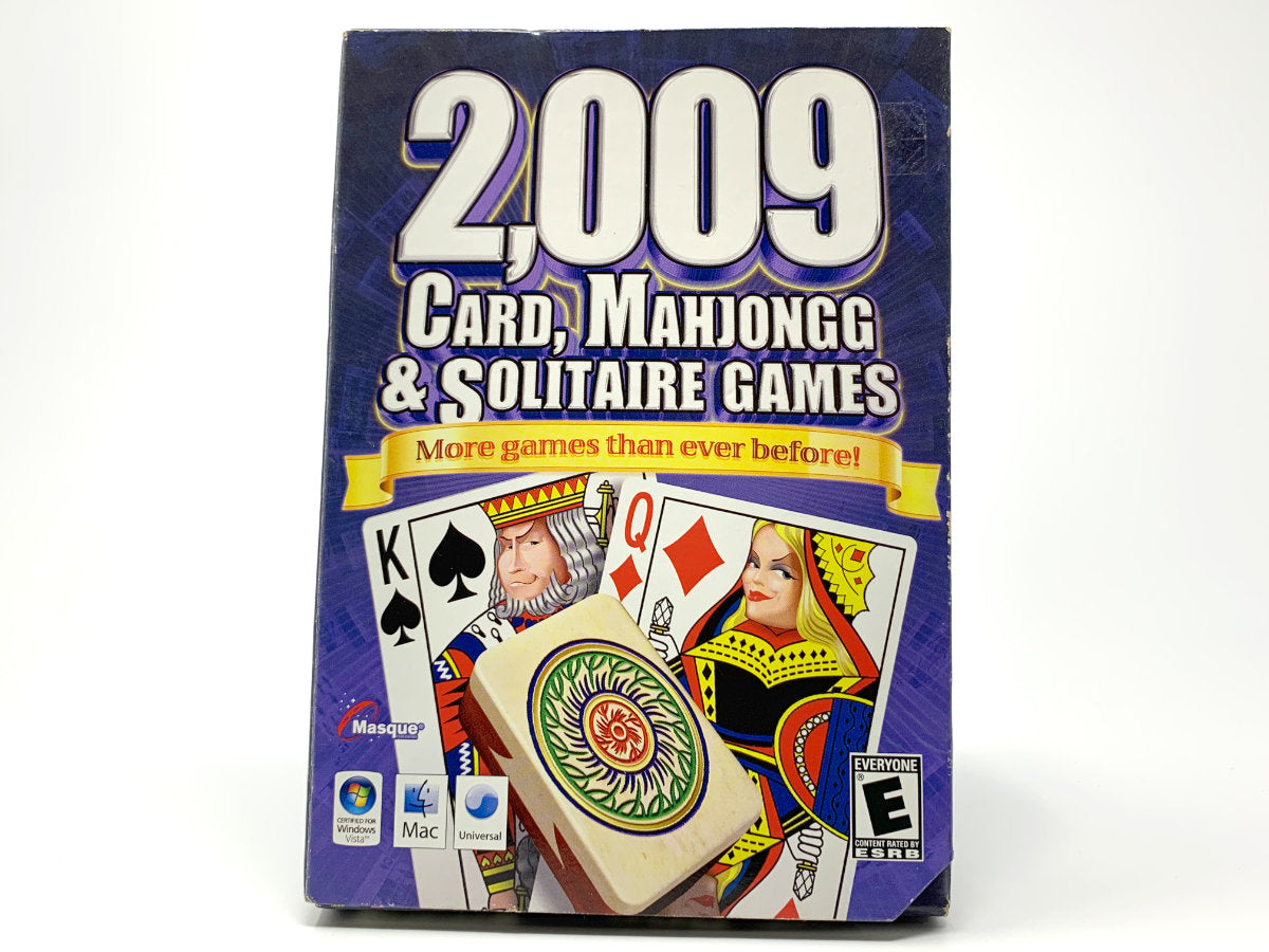 2,009 Cards, Mahjongg & Solitaire Games – (Big Box) • PC (Windows)
