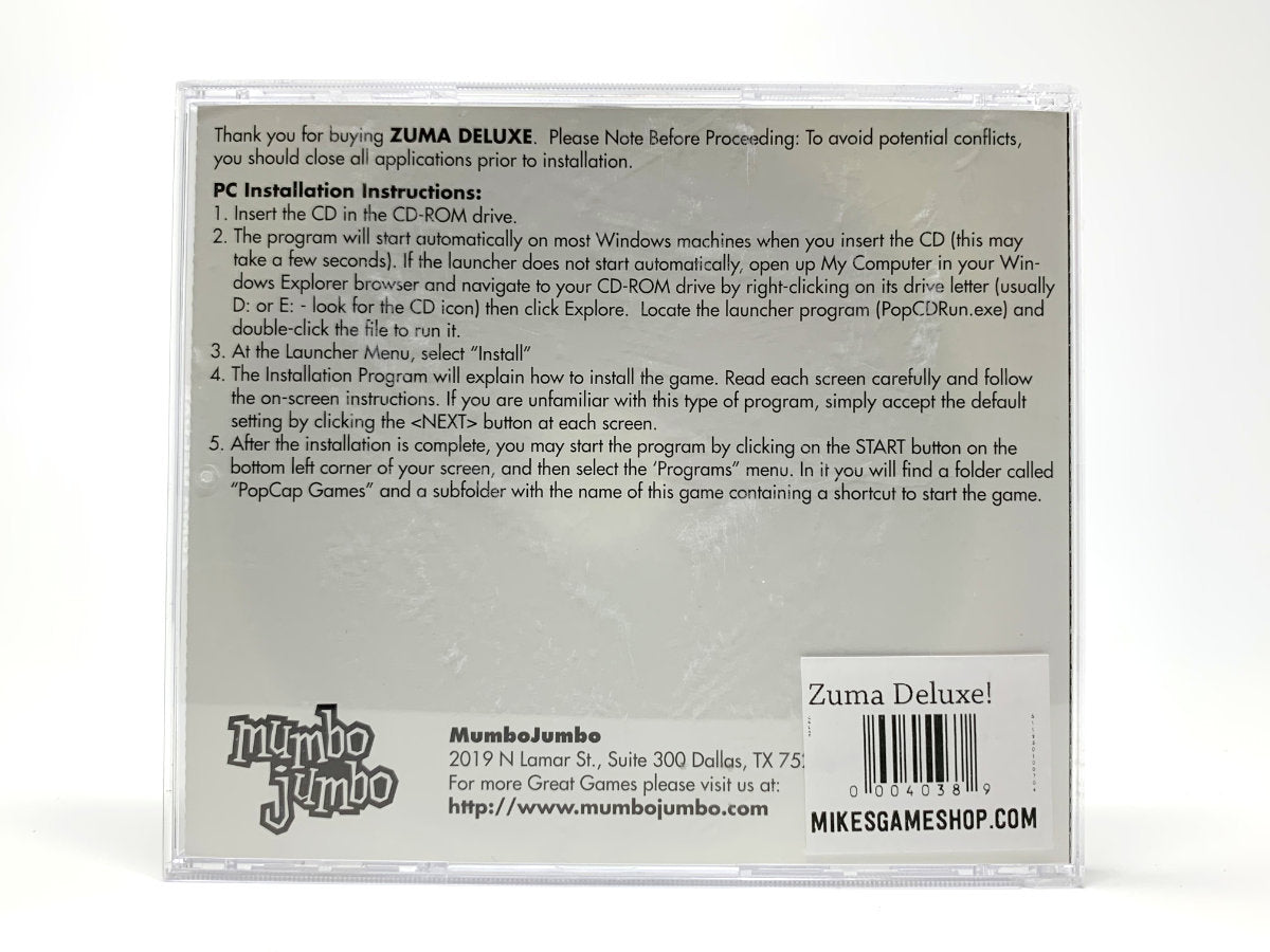 Zuma Deluxe! • PC (Windows)