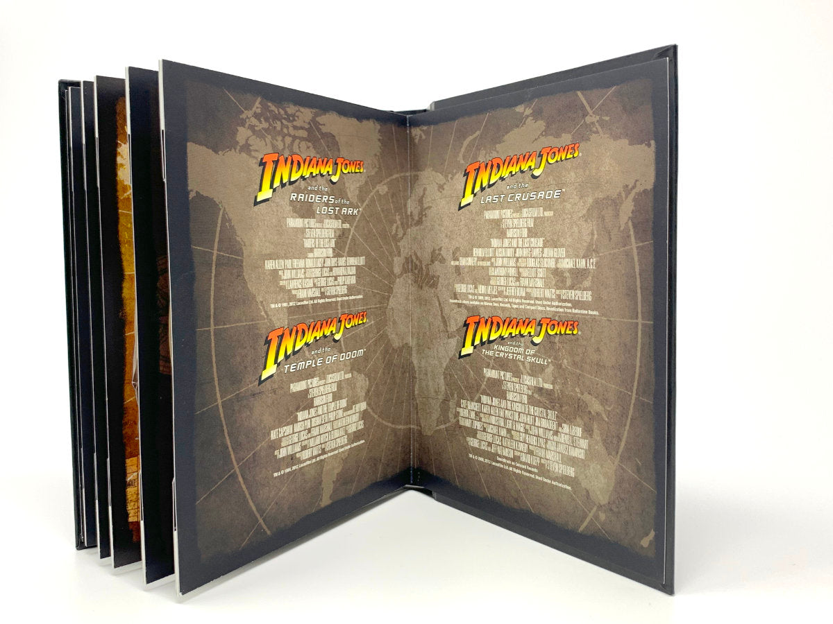 Indiana Jones: The Complete Adventures: Kingdom of the Crystal Skull / Last Crusade / Raiders of the Lost Ark / Temple of Doom *Box Set* • Blu-ray