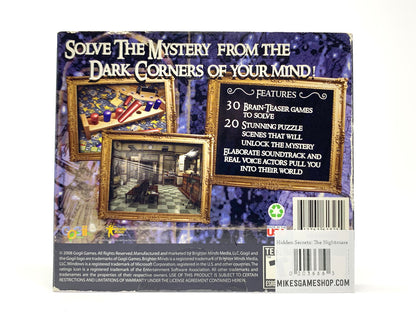 Hidden Secrets: The Nightmare • PC (Windows)