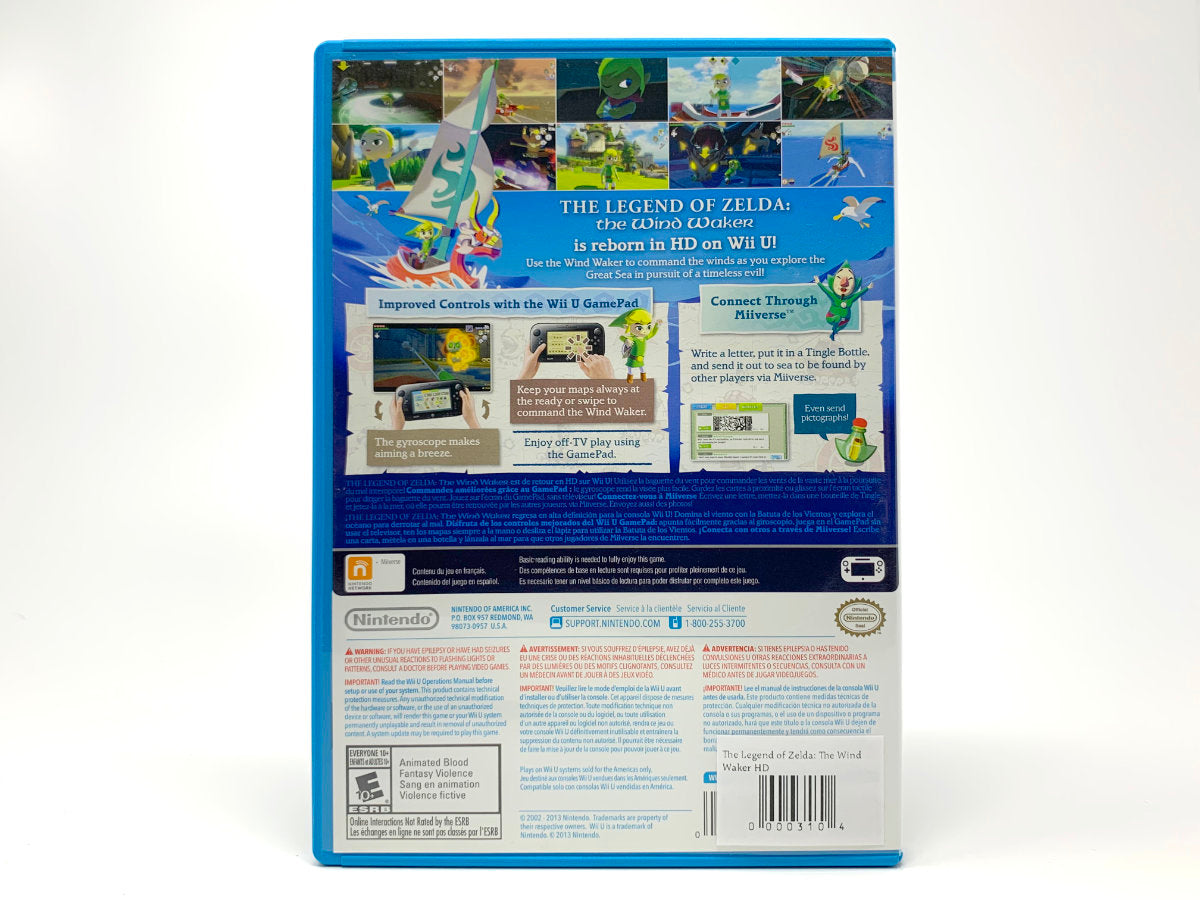 The Legend of Zelda: The Wind Waker HD • Nintendo Wii U