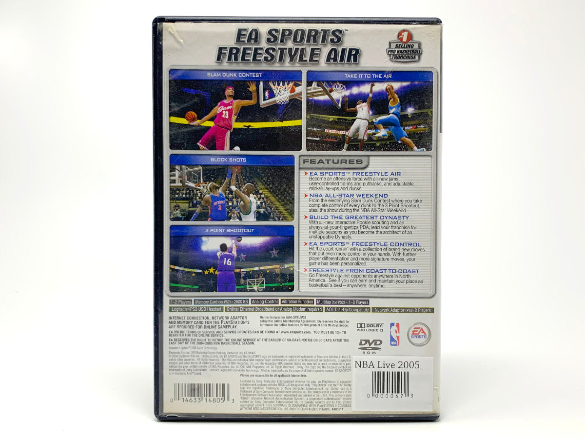 NBA Live 2005 • Playstation 2