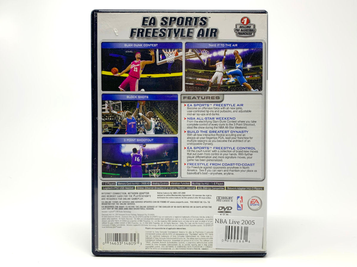 NBA Live 2005 • Playstation 2