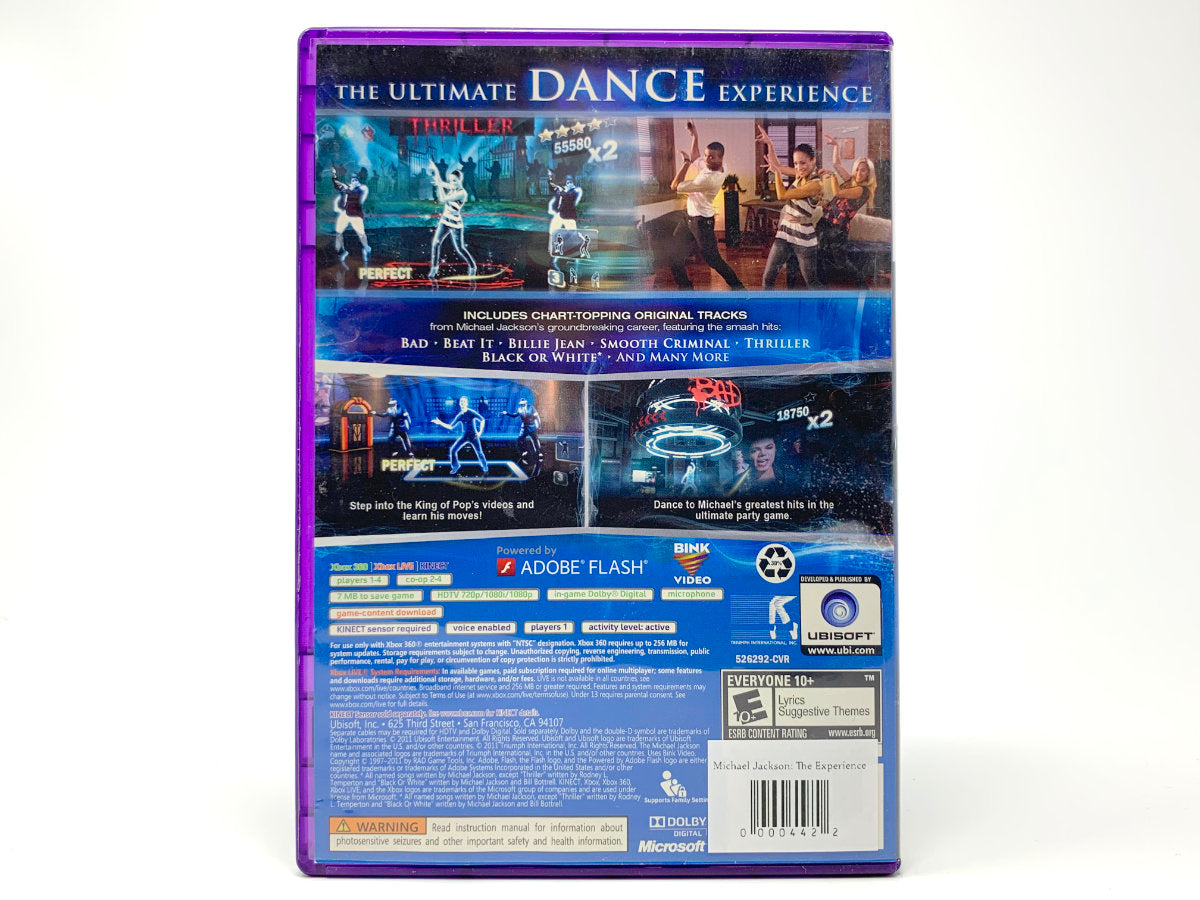 Michael Jackson: The Experience - Walmart Edition • Xbox 360