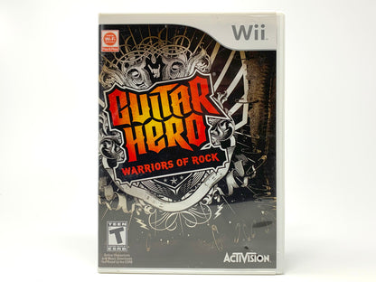 Guitar Hero: Warriors of Rock • Nintendo Wii