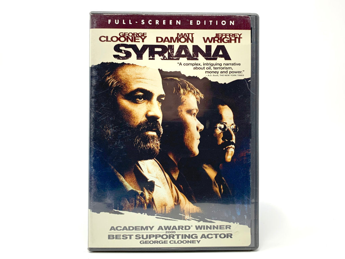 Syriana – Full-Screen • DVD