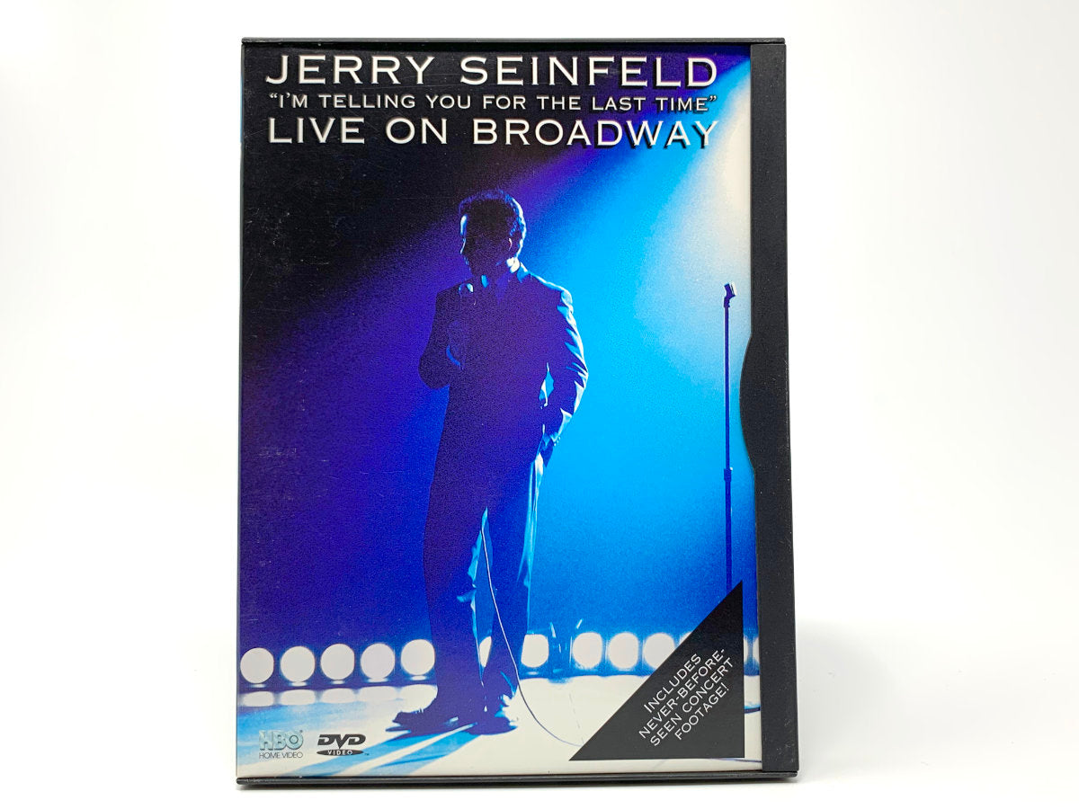 Jerry Seinfeld: I'm Telling You For The Last Time • DVD