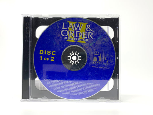 Law & Order II: Double or Nothing • PC